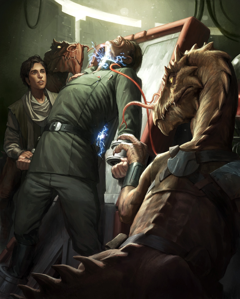 Illustration for article titled Do not underestimate the awesome power of this Star Wars art